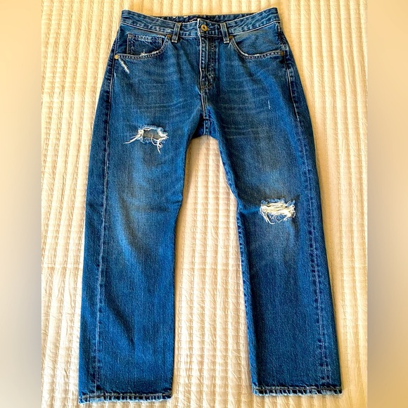 Levi's Denim - Levi’s slip cropped jeans